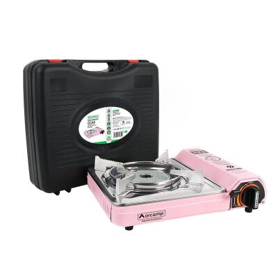 Orcamp CK-508 Pro Seramik Portatif Ocak Gaz Stop Emniyetli - Pembe - 4