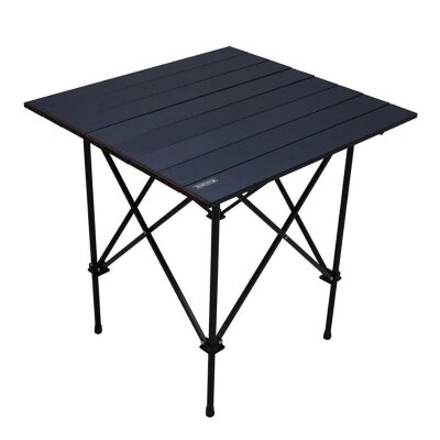 Orcamp OUT-2060 Katlanır Alüminyum Boyalı Kamp Masası 67x62x65 cm - 1
