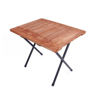Orcamp OUT-2080 Ahsap Kamp Tabureli Masa Seti 55X42 - 3