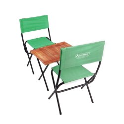 Orcamp OUT-2080 Ahsap Kamp Tabureli Masa Seti 55X42 - 7