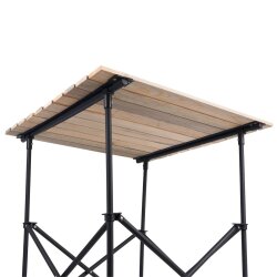 Orcamp OUT-2090 Ahşap Kamp Masası 70x70x67 cm - 2
