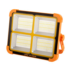 PANTHER PT-200W USB ŞARJLI SOLAR PROJEKTÖR - 3