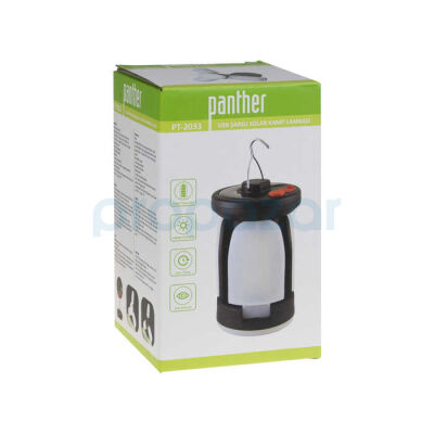 PANTHER PT-2033 USB ŞARJLI SOLAR KAMP LAMBASI - 5