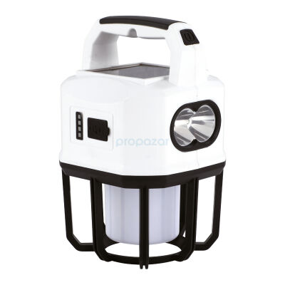 PANTHER PT-2207 USB ŞARJLI SOLAR EL FENERİ - 1