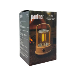 PANTHER PT-382 ŞARJLI SOLAR KAMP LAMBASI - 5