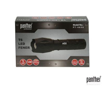 Panther PT-4650 T6 Led Şarjlı El Feneri - 5