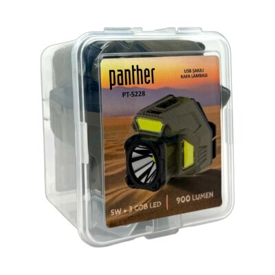 PANTHER PT-5228 USB ŞARJLI KAFA LAMBASI - 3
