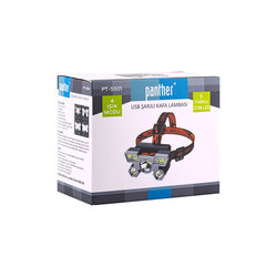 Panther PT-5501 USB Şarjlı Kafa Lambası - 3