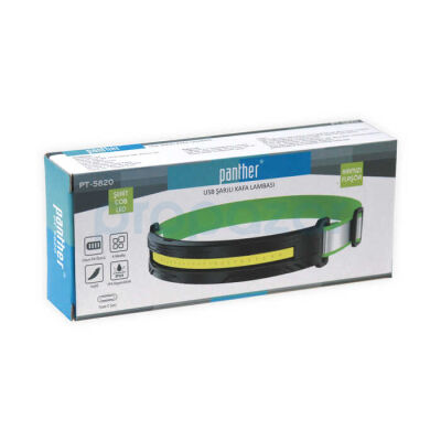 PANTHER PT-5820 USB ŞARJLI KAFA LAMBASI - 4