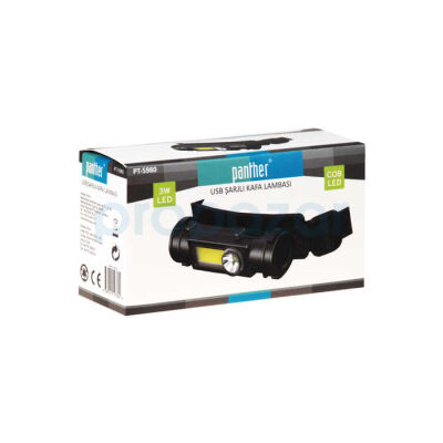 PANTHER PT-5980 USB ŞARJLI KAFA LAMBASI - 2