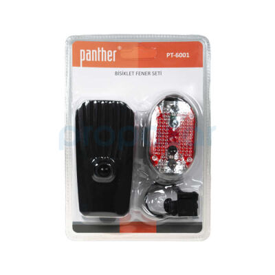 PANTHER PT-6001 BİSİKLET FENERİ SETİ - 5