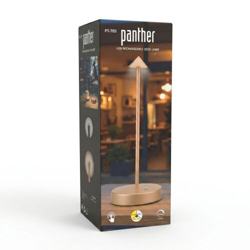 PANTHER PT-705 GOLD USB ŞARJLI MASA LAMBASI - 2