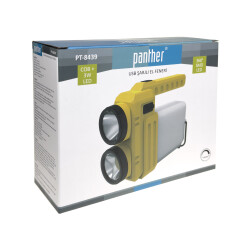 PANTHER PT-8439 USB ŞARJLI EL FENERİ - 6