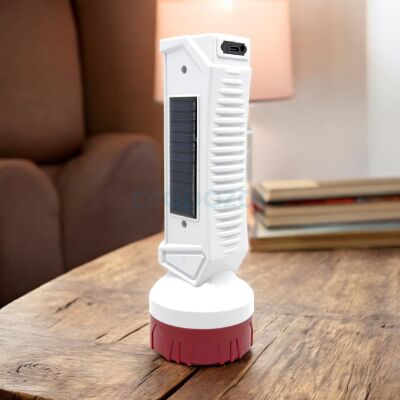 PANTHER PT-9930 USB ŞARJLI SOLAR EL FENERİ - 2