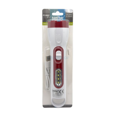 PANTHER PT-9997 USB ŞARJLI EL FENERİ - 6
