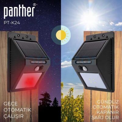 PANTHER PT-K24 SOLAR LED SOKAK LAMBASI - 3