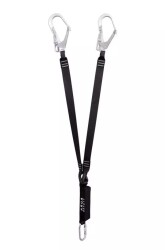 Pars Y DSS-53 Çift Kol Şok Emicili Lanyard 1.3 m - Arga Safety Yüksekte Çalışma Ürünleri