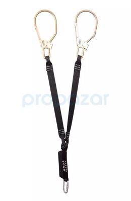 Pars Y DSS-85 Çift Kol Şok Emicili Lanyard 1.3 m - 1