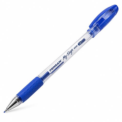 Pensan My-Sign 6030 Roller Jel İmza Kalemi 1.0 mm Mavi - 1