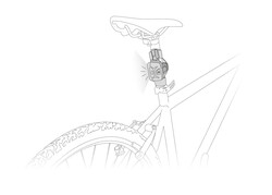 Petzl E000AA00 Bisiklet Adaptörü - 3