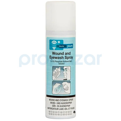 Plum 4556 Yara ve Göz Yıkama Solüsyonu Kimyasal İçin Mavi 200 ml - Plum