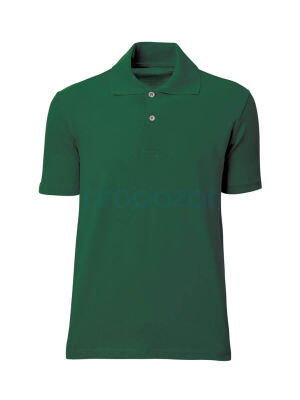 Propazar Polo Yaka Tshirt Pamuk Polyester Kısa Kol Yeşil - 1
