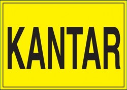 Propazar Kantar İş Güvenliği Levhası - Propazar