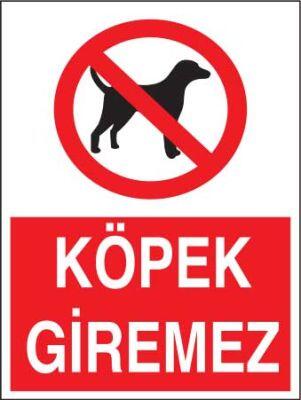 Propazar Köpek Giremez Uyarı Levhası - 1