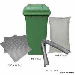 Propazar Kt-Magna Genel Emici Döküntü Kiti - Gri - Propazar