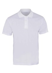 Propazar Polo Yaka Tshirt Pamuk Kısa Kol Beyaz - 1