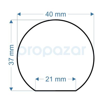 Propuffy D Tip C Yüzey ve Yarı Köşe Koruyucu 1 Metre - 5