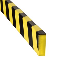 PuffyGuard I Model Duvar ve Panel Koruyucu 1 Metre – Sarı Siyah Yüzey Koruma - 3