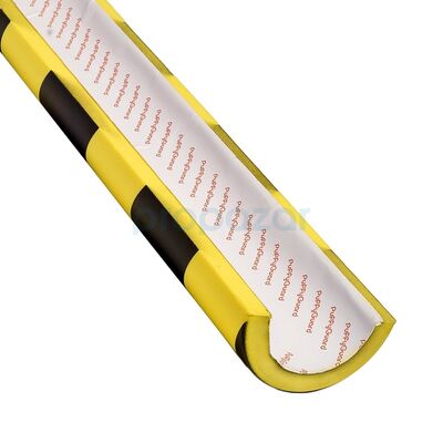 Puffyguard O1 Boru ve Korkuluk Koruyucu Profil 1 Metre – Sarı Siyah - 4