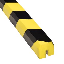 PuffyGuard U Profil Kenar Koruyucu 1 Metre – Sarı Siyah Çarpma Koruma - 2