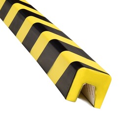 Puffyguard V Kenar Köşe Çarpma Koruma Profili 1 Metre – Sarı Siyah - 3