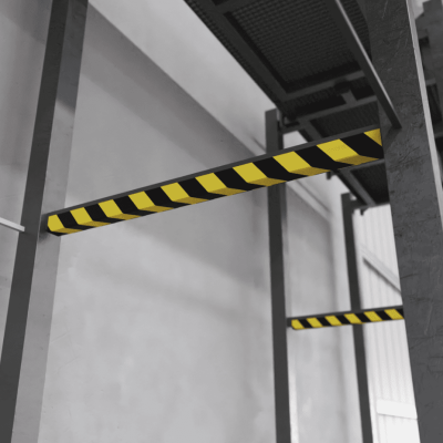 Puffyguard V Kenar Köşe Çarpma Koruma Profili 1 Metre – Sarı Siyah - 6