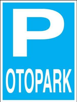 PVC Özel Fiyatlı Otopark Levhası - 1