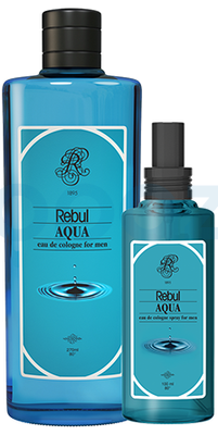 Rebul 80C Orjinal Kolonya 50 ml Sprey 270 ml Cam Şişe - 1