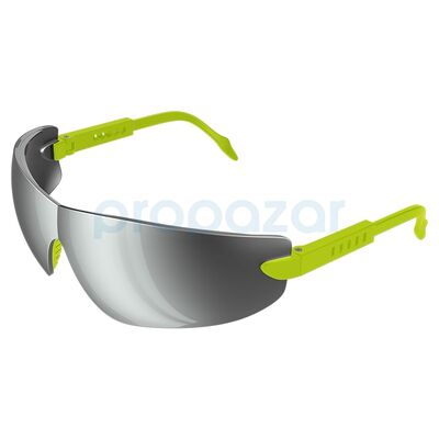 S-300 Spor Koruyucu Gözlük Gümüş Aynalı Antifoglu Buğulanmaz - 1
