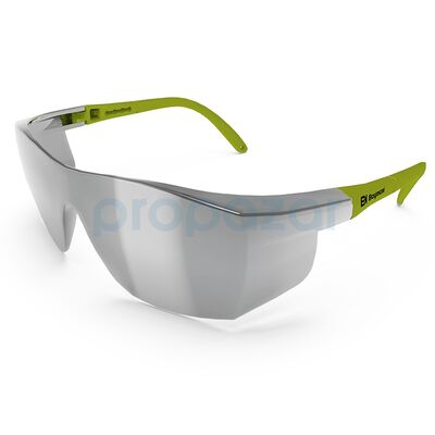 S-400 Standart Koruyucu Gözlük Gümüş Aynalı Antifog Buğulanmaz - 1