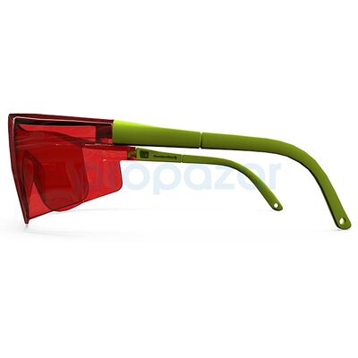 S-400 Standart Koruyucu Gözlük Kırmızı Antifog Buğulanmaz - 2