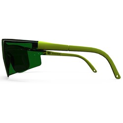S-400 Standart Koruyucu Gözlük Yeşil Antifog Buğulanmaz - 2