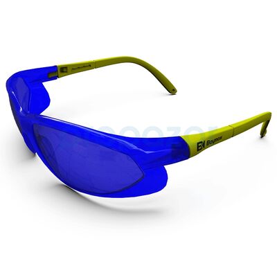 S-900 Curved Koruyucu Gözlük Buğulanmaz Antifoglu Mavi - 1