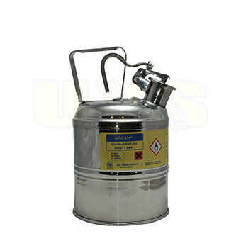 Safecan Tip 1 22020004 4 Litre - 1 Gallon Paslanmaz Çelik 304 Güvenli Kab - 1
