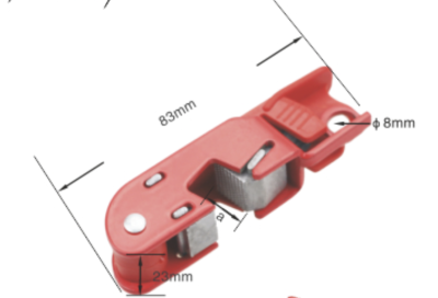 Safelock BD-D17 Kırmızı Güvenlik Kilidi - 1