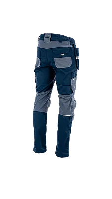 Sara Workwear Monter 108 Çok Cepli Usta İş Pantolonu Lacivert Gri - 2