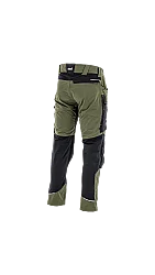 Sara Workwear Motionflex Teknik İş Pantolonu Haki Siyah - 2