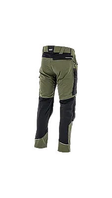 Sara Workwear Motionflex Teknik İş Pantolonu Haki Siyah - 2
