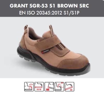 Segura Grant SGR-53 S1 Kahverengi İş Ayakkabısı - 1