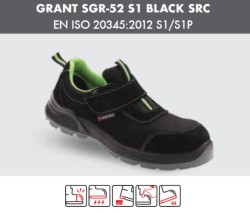 Segura Grant SGR-52 S1 Siyah İş Ayakkabısı - Segura İş Ayakkabısı Modelleri ve Fiyatları